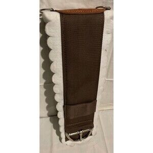 SIMCO Cinch 35" Smooth WHITE Straight Saddle Girth